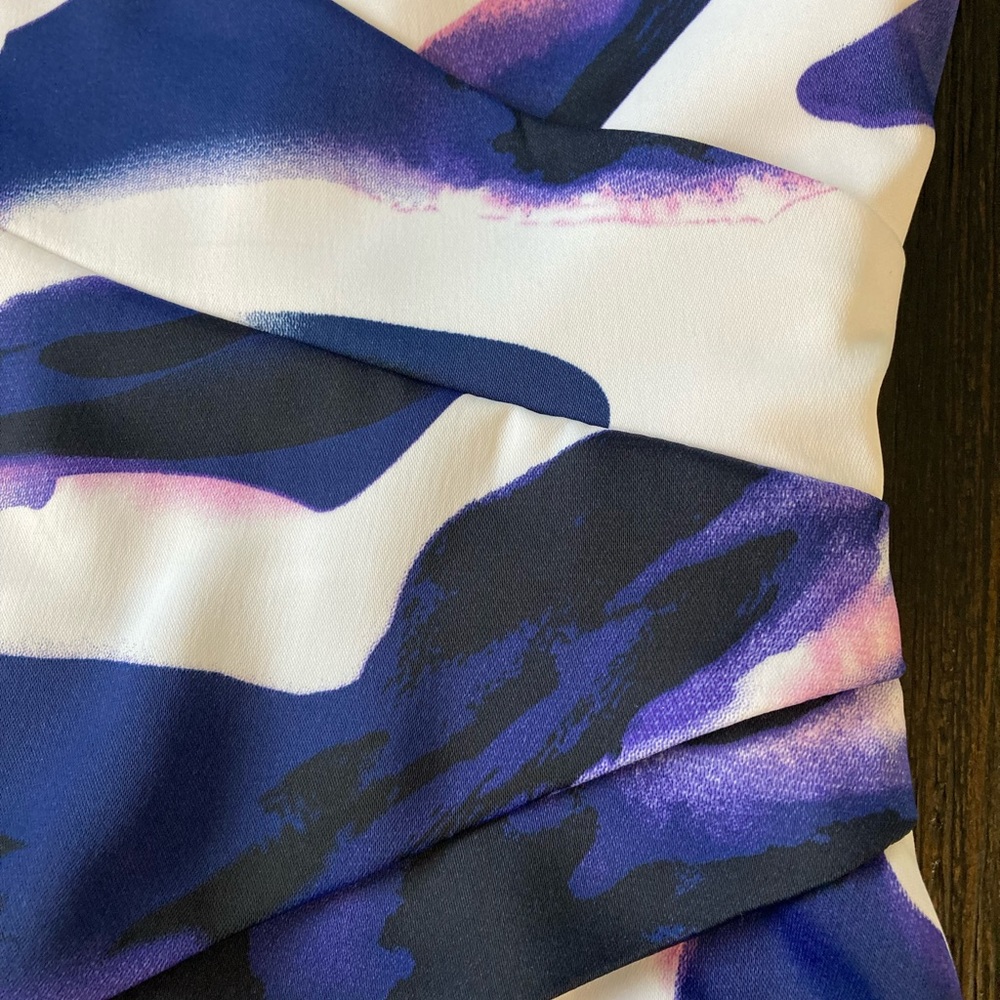 NWT Karen Millen strapless zebra print dress - Picture 5 of 7